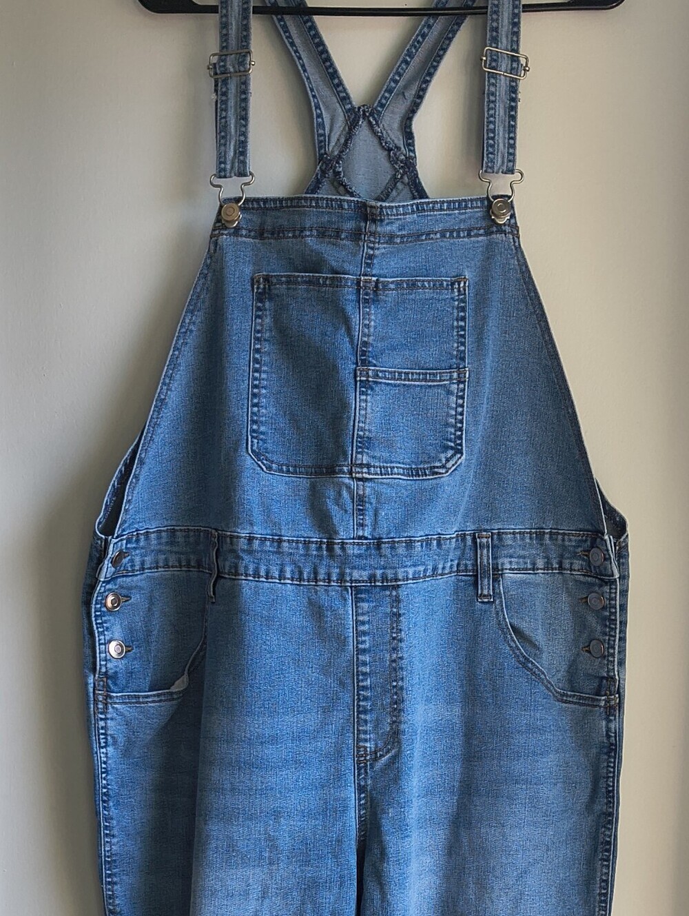 Celebrity Pink Women's Blue Denim  Overalls Jeans Size XXL